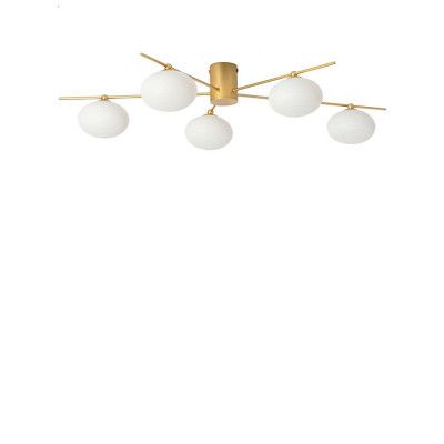 Lindby - Valisa 5 Plafond Guld