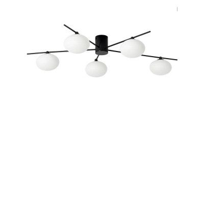 Lindby - Valisa 5 Plafond Svart