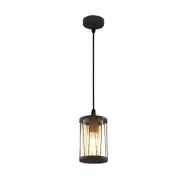 Lindby - Yonan Udendørs Taklampa Dark Grey/Clear
