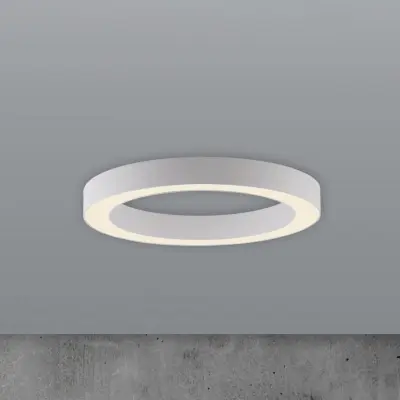 Lines LED-taklampa, Ø 35 cm, vit, CCT – PURE - Vardagsrum - Modern - Metall - Rund