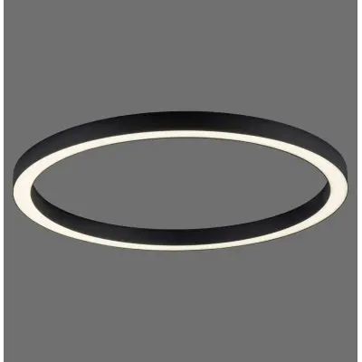 Lines Round LED-taklampa, Ø 70 cm, grafit, CCT – PURE PURE Lines Round - Vardagsrum - Modern - Metall - Rund