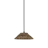 Lisen Taklampa, Brun natur 27cm