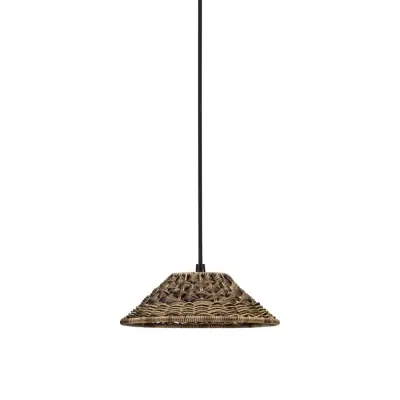 Lisen Taklampa, Brun natur 27cm