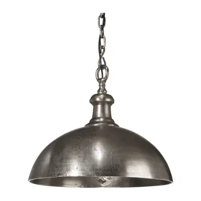 Liverpool taklampa, råsilver 50cm