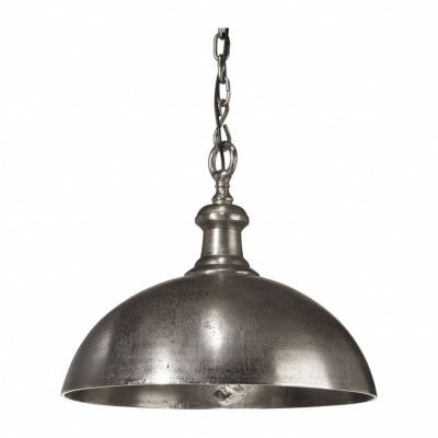 Liverpool taklampa, råsilver 70cm