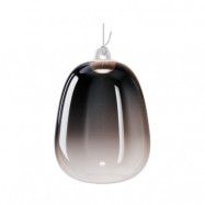 Lodes - Oblò Taklampa Large 3000K Glossy Røyk/Vit