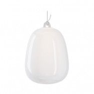 Lodes - Oblò Taklampa Large 3000K Silk Vit/Vit
