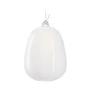 Lodes - Oblò Taklampa Large 3000K Silk Vit/Vit