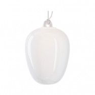 Lodes - Oblò Taklampa Medium 2700K Silk Vit/Vit