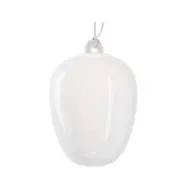 Lodes - Oblò Taklampa Medium 2700K Silk Vit/Vit