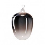 Lodes - Oblò Taklampa Medium 3000K Glossy Røyk/Vit