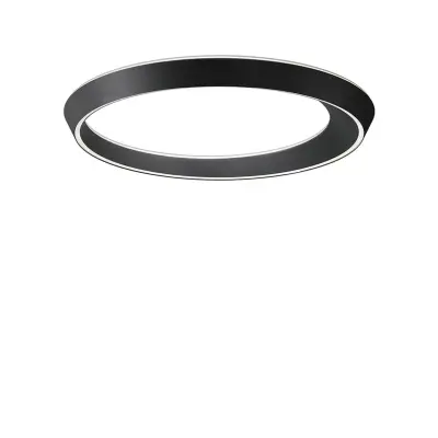 Lodes - Tidal 75 Plafond 2700K Matt Svart