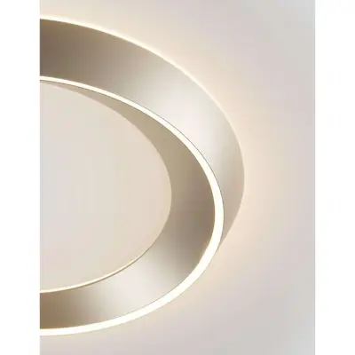 Lodes - Tidal 75 Plafond 3000K Matt Gyllene