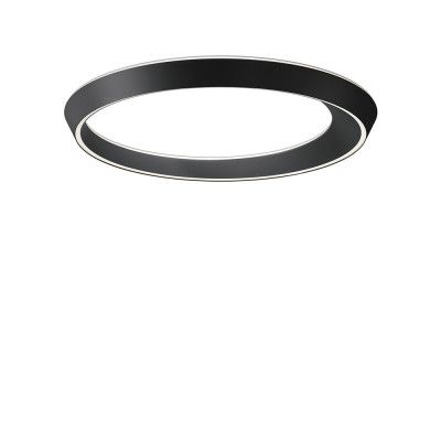 Lodes - Tidal 75 Plafond 3000K Matt Svart