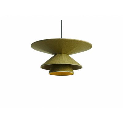 LOOM DESIGN - Morphic Taklampa Green