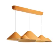 LOOM DESIGN - Panorama pendellampa Large Yellow/Grey