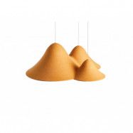 Loom Design - Panorama Taklampa Small Yellow/Grey