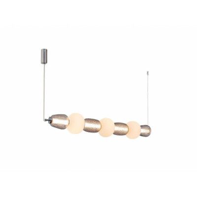 LOOM DESIGN - Pearl 7 Taklampa Grey/Opal/Chrome