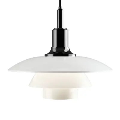 Louis Poulsen - PH 3½-3 Taklampa Svart Metalliserad