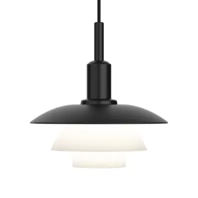 Louis Poulsen - PH 3/3 Taklampa Black/Opal