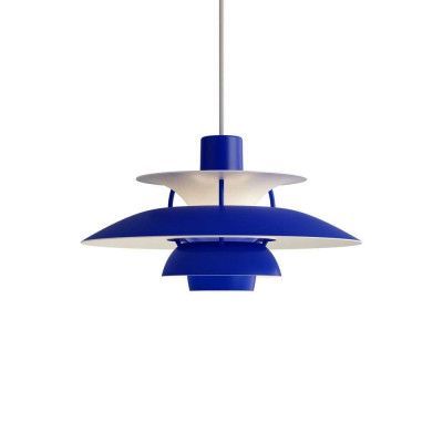 Louis Poulsen - PH 5 Mini Taklampa Monochrome Blue