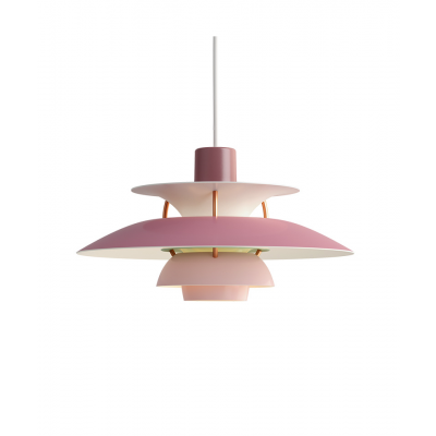Louis Poulsen - PH 5 Mini Taklampa Rosa