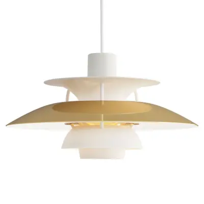 Louis Poulsen - PH 5 Taklampa Mässing