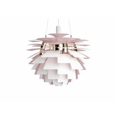 Louis Poulsen - PH Artichoke Taklampa Anniversary Ø600 Matt White/Pale Rose