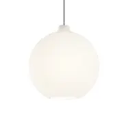 Louis Poulsen - Wohlert Pendellampa Ø400 White Opal Glass