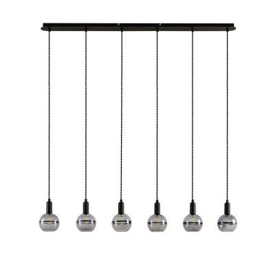 Lucande - Ably 6 Taklampa Smoke