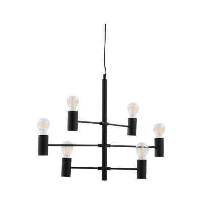 Lucande - Aidas 6 Taklampa Svart