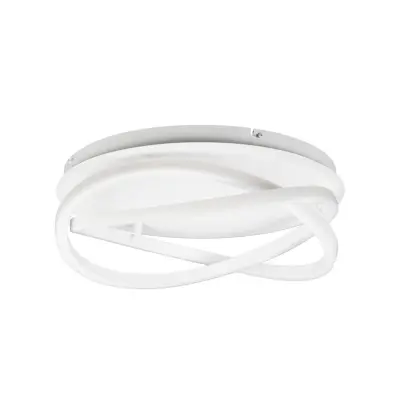 Lucande - Aldric LED Plafond Ø45 Vit