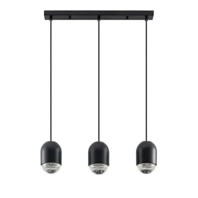 Lucande - Amielle 3 Taklampa Black