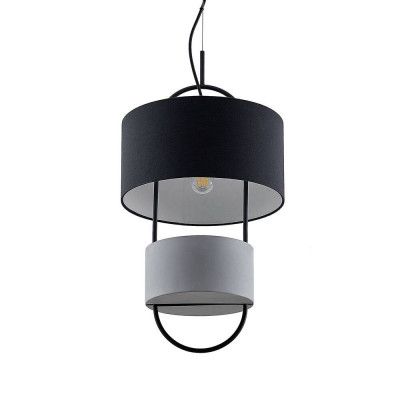 Lucande - Amylee Taklampa Black/Grey