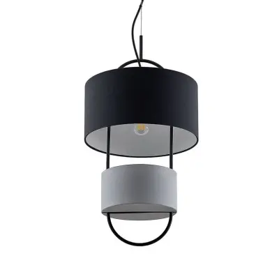 Lucande - Amylee Taklampa Black/Grey