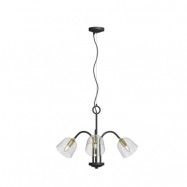 Lucande - Anjita 3 Taklampa Black/Brass Lucande
