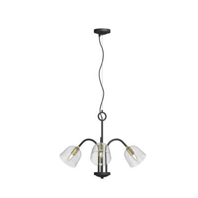 Lucande - Anjita 3 Taklampa Black/Brass Lucande