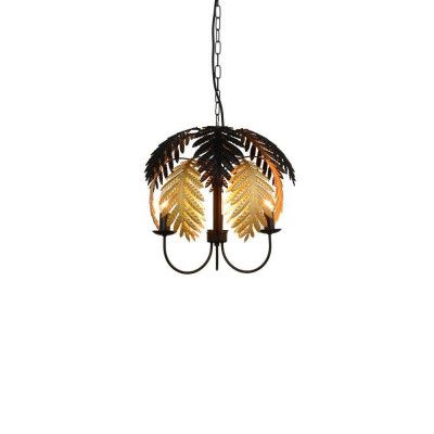 Lucande - Aparas Taklampa Ø50 Black/Gold