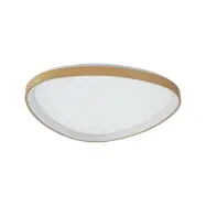 Lucande - Asken LED-taklampa, guld, 61 cm, dimbar, CCT