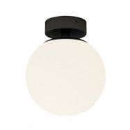 Lucande - Bidolo Plafond IP44 Svart