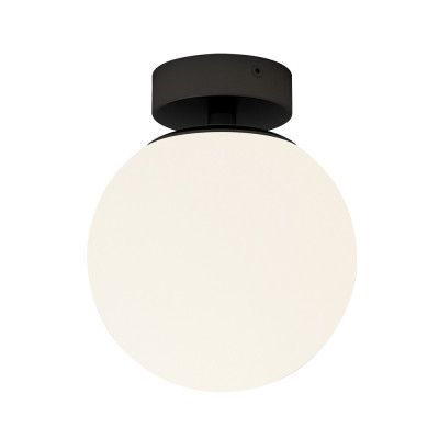 Lucande - Bidolo Plafond IP44 Svart