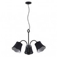 Lucande - Binta 3 Taklampa Silver Black Lucande
