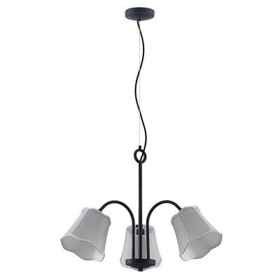 Lucande - Binta 3 Taklampa Silver Grey Lucande