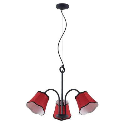 Lucande - Binta 3 Taklampa Silver Rust