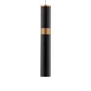 Lucande - Bjarko LED Taklampa Black/Brass