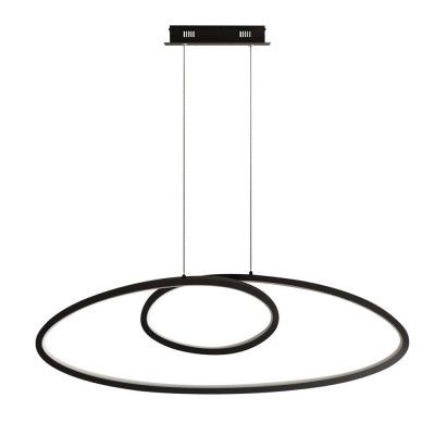 Lucande - Bronwyn LED Taklampa Anthracite