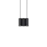 Lucande - Cesur 3 Taklampa Black