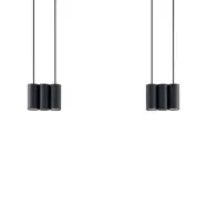 Lucande - Cesur 6 Taklampa Black