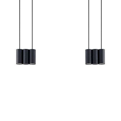 Lucande - Cesur 6 Taklampa Black