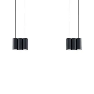 Lucande - Cesur 6 Taklampa Black